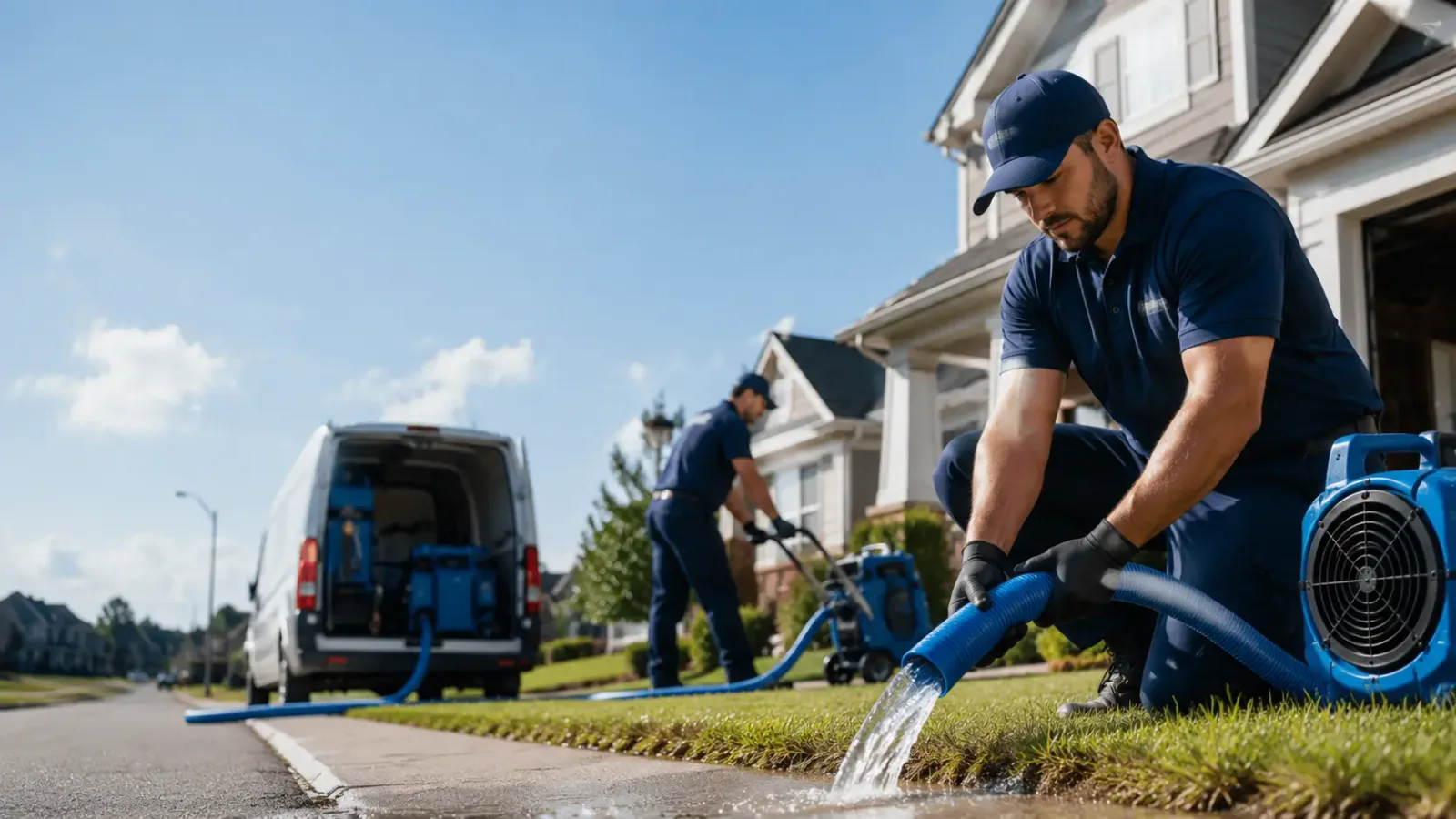 Flood Damage Restoration in Roll, AZ
